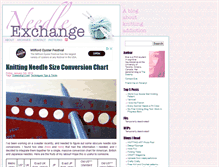 Tablet Screenshot of needles.guzzlingcakes.com